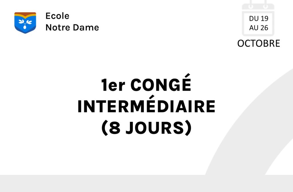 1er congé int