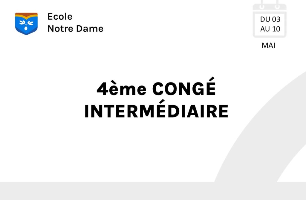 4 congé int