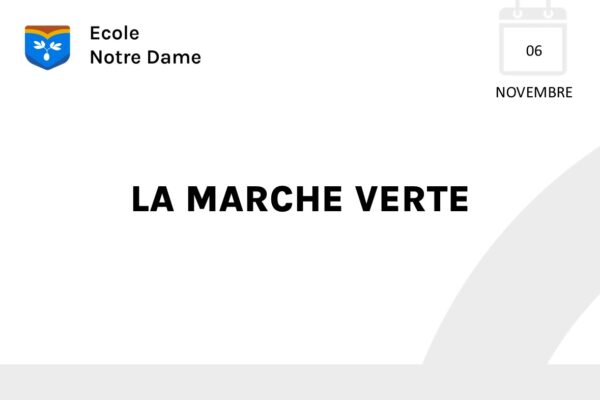 marche verte