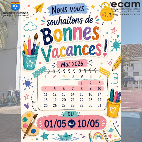 bonnes vacances mai 2026
