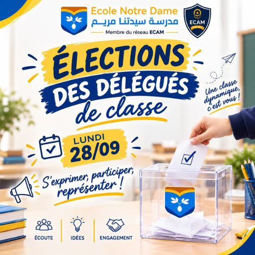 Élections des délégués de classe – Cycle collège Élections des délégués de classe – Cycle collège